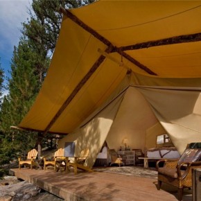 Glamping sites trending more toward glam than camping