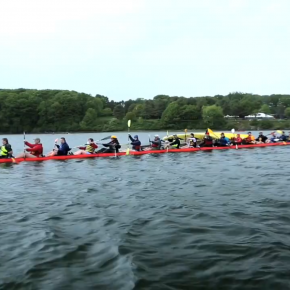 L.L. Bean's 100-person kayak is ridiculous and splendid