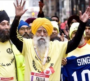 Fauja Singh, the Harold Stassen of road racing